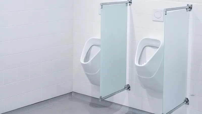 Verstopte wc die door een loodgieter wordt ontstopt